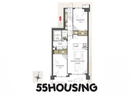 �Ԏ��}�i�̂P�}���V�����j�@-