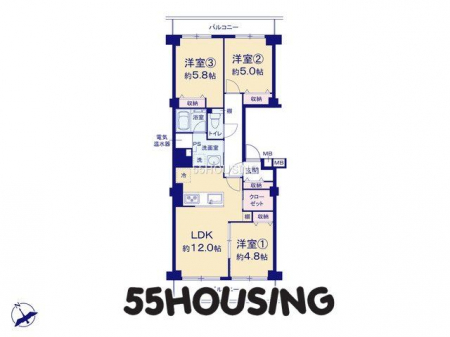 �Ԏ��}�i�̂P�}���V�����j�@-