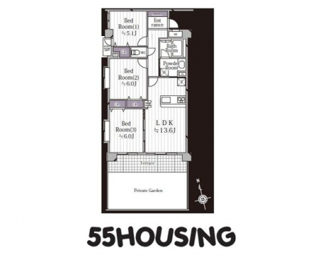 �Ԏ��}�i�̂P�}���V�����j�@-