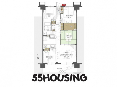 �Ԏ��}�i�̂P�}���V�����j�@-