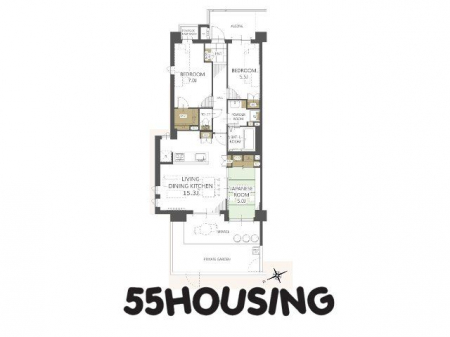 �Ԏ��}�i�̂P�}���V�����j�@-