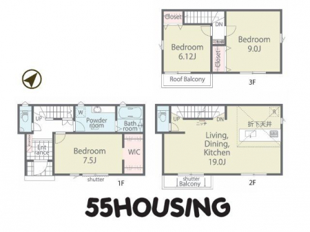 �Ԏ��}�i�̂P�ˌ��j�@-