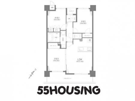 �Ԏ��}�i�̂P�}���V�����j�@-