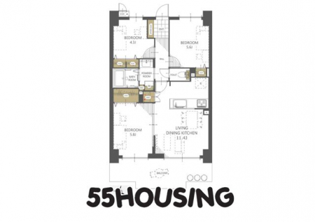 �Ԏ��}�i�̂P�}���V�����j�@-