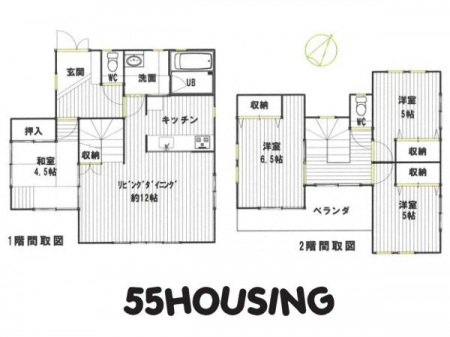 �Ԏ��}�i�̂P�ˌ��j�@-